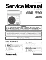 Panasonic CS-CE12PKE Service Manual preview