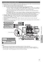 Предварительный просмотр 21 страницы Panasonic CS/CU-HU12AKY Series Operating & Installation Instructions Manual