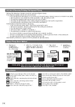 Предварительный просмотр 26 страницы Panasonic CS/CU-HU12AKY Series Operating & Installation Instructions Manual