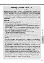 Предварительный просмотр 31 страницы Panasonic CS/CU-HU12AKY Series Operating & Installation Instructions Manual