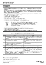 Предварительный просмотр 32 страницы Panasonic CS/CU-HU12AKY Series Operating & Installation Instructions Manual