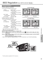 Предварительный просмотр 29 страницы Panasonic CS/CU-KU12ZKY Series Operating & Installation Instructions Manual