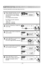 Предварительный просмотр 21 страницы Panasonic CS-D56JD1F5 Operating Instructions Manual