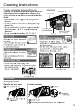 Предварительный просмотр 19 страницы Panasonic CS-DZ25VKE Operating Instructions Manual