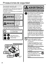 Предварительный просмотр 48 страницы Panasonic CS-DZ25VKE Operating Instructions Manual