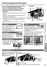 Предварительный просмотр 85 страницы Panasonic CS-DZ25VKE Operating Instructions Manual