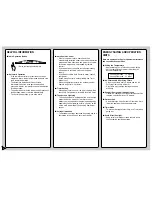 Preview for 10 page of Panasonic CS-E12CKP Operating Instructions Manual