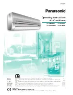 Panasonic CS-E12DKEW Operating Instructions Manual preview