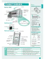 Preview for 3 page of Panasonic CS-E12DKEW Operating Instructions Manual