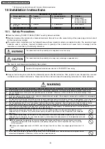 Preview for 50 page of Panasonic CS-E12DKEW Service Manual