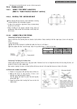 Preview for 57 page of Panasonic CS-E12DKEW Service Manual