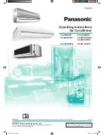 Panasonic CS-E12DKRW Operating Instructions Manual preview