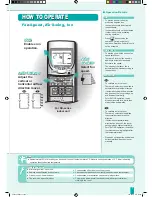 Preview for 7 page of Panasonic CS-E12DKRW Operating Instructions Manual