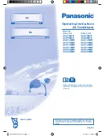 Panasonic CS-E12MKR Operating Instructions Manual preview