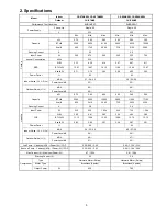 Предварительный просмотр 5 страницы Panasonic CS-E12NKEW Service Manual