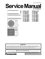 Panasonic CS-E12NKR Service Manual preview