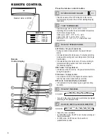 Предварительный просмотр 6 страницы Panasonic CS-E12NKUAW Operating Instructions Manual