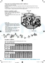 Предварительный просмотр 2 страницы Panasonic CS-E12PB4EA Operating Instructions Manual