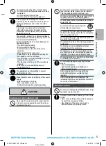 Предварительный просмотр 5 страницы Panasonic CS-E12PB4EA Operating Instructions Manual