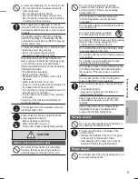 Preview for 5 page of Panasonic CS-E12PKR Operating Instructions Manual