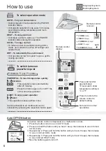 Предварительный просмотр 6 страницы Panasonic CS-E12QB4RW Operating Instructions Manual