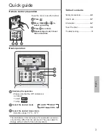 Preview for 3 page of Panasonic CS-E12QD3RW Operating Instructions Manual