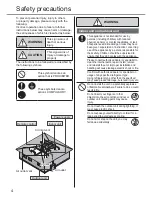 Preview for 4 page of Panasonic CS-E12QD3RW Operating Instructions Manual