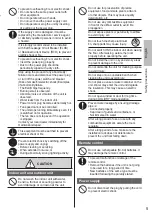 Предварительный просмотр 5 страницы Panasonic CS-E12QKEW Operating Instructions Manual