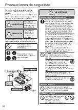 Предварительный просмотр 24 страницы Panasonic CS-E12QKEW Operating Instructions Manual