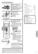 Предварительный просмотр 33 страницы Panasonic CS-E12QKEW Operating Instructions Manual