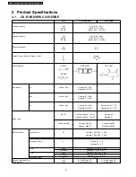 Preview for 6 page of Panasonic CS-E15DD3EW Service Manual