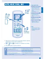 Предварительный просмотр 5 страницы Panasonic CS-E15EKEA Operating Instructions Manual