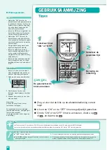 Предварительный просмотр 24 страницы Panasonic CS-E18DKEW Operating Instructions Manual