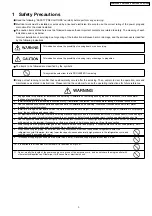 Preview for 3 page of Panasonic CS-E18EKK Service Manual