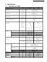 Предварительный просмотр 5 страницы Panasonic CS-E18EKU Service Manual