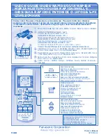 Preview for 8 page of Panasonic CS-E24JKES Operating Instructions Manual