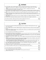 Предварительный просмотр 4 страницы Panasonic CS-E24MKES Service Manual