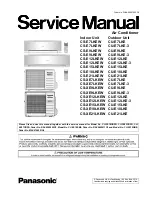 Preview for 1 page of Panasonic CS-E7LKEW Service Manual