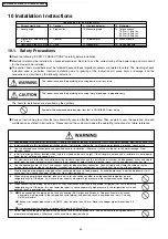 Preview for 50 page of Panasonic CS-E9DKDW Service Manual