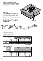 Предварительный просмотр 2 страницы Panasonic CS-E9QD3RW Operating Instructions Manual