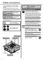 Предварительный просмотр 4 страницы Panasonic CS-E9QD3RW Operating Instructions Manual