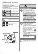 Предварительный просмотр 16 страницы Panasonic CS-E9VKA Operating Instructions Manual