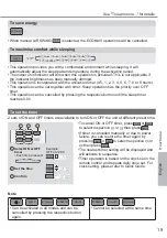 Предварительный просмотр 19 страницы Panasonic CS-E9VKA Operating Instructions Manual