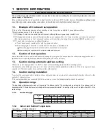 Preview for 3 page of Panasonic CS-F14DD3E5 Service Manual