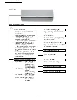 Предварительный просмотр 4 страницы Panasonic CS-G125KE CU-G125KE Service Manual