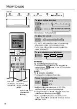 Preview for 18 page of Panasonic CS-HZ25UKE Operating Instructions Manual