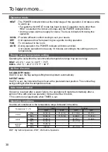 Preview for 30 page of Panasonic CS-HZ25UKE Operating Instructions Manual