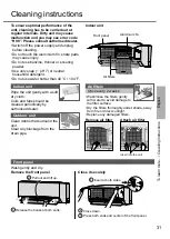 Preview for 31 page of Panasonic CS-HZ25UKE Operating Instructions Manual