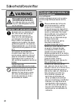 Preview for 48 page of Panasonic CS-HZ25UKE Operating Instructions Manual