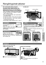 Preview for 71 page of Panasonic CS-HZ25UKE Operating Instructions Manual